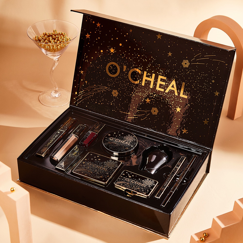 Rosemary Starry Sky Ten-piece Makeup Kit Full Set for Beginner Cosmetics Tanabata Make-up Chinese Style Red Lipstick